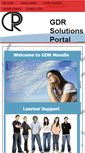 Mobile Screenshot of moodle.gdrsolutions.co.uk
